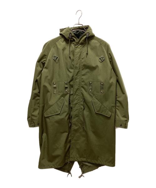 eYe COMME des GARCONS JUNYAWATANABE MAN（アイ コム デ ギャルソン ジュンヤ ワタナベ マン）eYe COMME des GARCONS JUNYAWATANABE MAN (アイ コム デ ギャルソン ジュンヤ ワタナベ マン) モッズコート カーキ サイズ:Mの古着・服飾アイテム