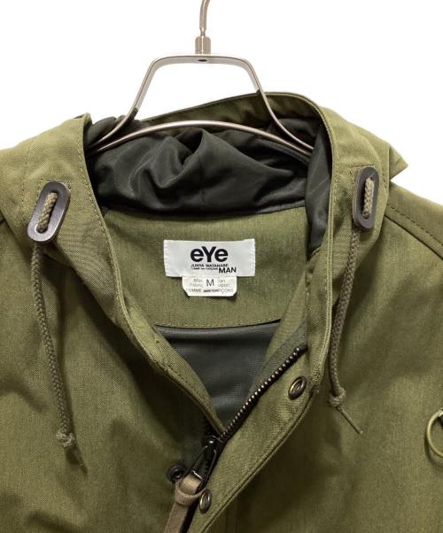 eYe COMME des GARCONS JUNYAWATANABE MAN（アイ コム デ ギャルソン ジュンヤ ワタナベ マン）eYe COMME des GARCONS JUNYAWATANABE MAN (アイ コム デ ギャルソン ジュンヤ ワタナベ マン) モッズコート カーキ サイズ:Mの古着・服飾アイテム