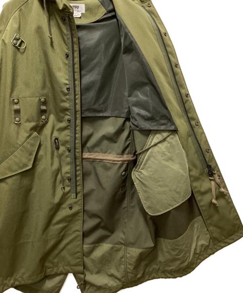 eYe COMME des GARCONS JUNYAWATANABE MAN（アイ コム デ ギャルソン ジュンヤ ワタナベ マン）eYe COMME des GARCONS JUNYAWATANABE MAN (アイ コム デ ギャルソン ジュンヤ ワタナベ マン) モッズコート カーキ サイズ:Mの古着・服飾アイテム