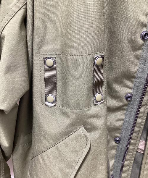 eYe COMME des GARCONS JUNYAWATANABE MAN（アイ コム デ ギャルソン ジュンヤ ワタナベ マン）eYe COMME des GARCONS JUNYAWATANABE MAN (アイ コム デ ギャルソン ジュンヤ ワタナベ マン) モッズコート カーキ サイズ:Mの古着・服飾アイテム