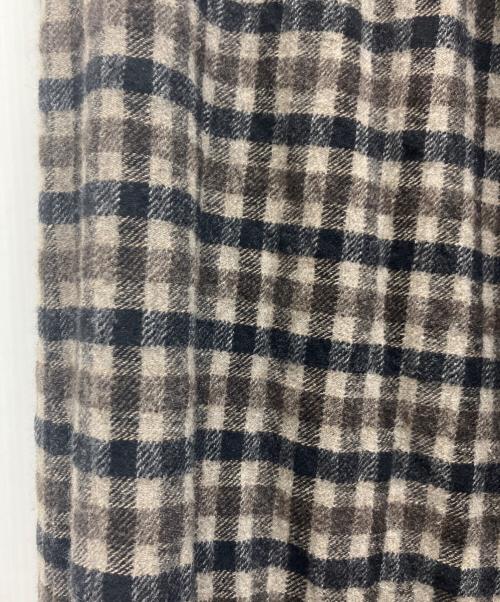 TAO COMME des GARCONS（タオ コムデギャルソン）TAO COMME des GARCONS (タオ コムデギャルソン) ウールバルーンチェックパンツ グレー サイズ:Sの古着・服飾アイテム