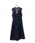 theoryセオリー）の古着「MOD DENIM SL ALINE WRAP DR」｜インディゴ