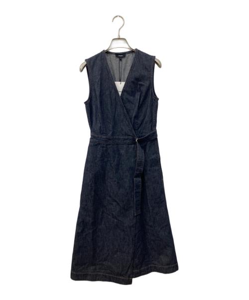 theory（セオリー）theory (セオリー) MOD DENIM SL ALINE WRAP DR インディゴ 未使用品の古着・服飾アイテム