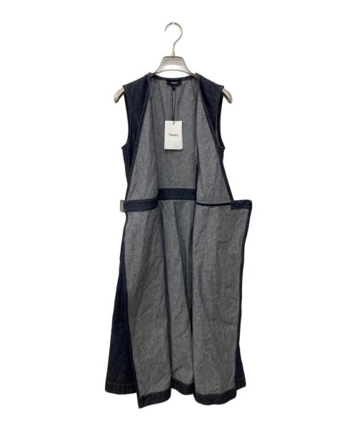 theory（セオリー）theory (セオリー) MOD DENIM SL ALINE WRAP DR インディゴ 未使用品の古着・服飾アイテム