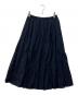 theory (セオリー) Linear Cotton Irregular Pleat Skirt ネイビー サイズ:P：11000円