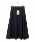 theory（セオリー）の古着「Admiral Crepe Double Pleat Skirt」｜ブラック