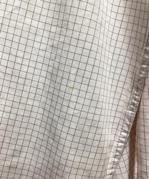 Martin Margiela 10（マルタン・マルジェラ 10）Martin Margiela 10 (マルタン・マルジェラ 10) チェック スタンプペイント シャツ ピンク サイズ:5の古着・服飾アイテム
