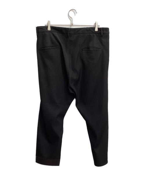 JIL SANDER（ジルサンダー）JIL SANDER (ジルサンダー) ワイドスラックス ブラック サイズ:54の古着・服飾アイテム