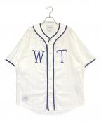 WTAPSダブルタップス）の古着「LEAGUE/SS/COTTON.TWILL」｜ホワイト