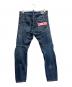 DSQUARED2 (ディースクエアード) DARK CLEAN WASH TIDY BIKER JEANS インディゴ サイズ:44 未使用品：35000円