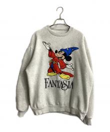BUTTER GOODS×DISNEY（バターグッズ×ディズニー）の古着「Fantasia Crewneck Sweatshirt」｜グレー