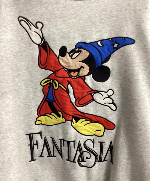 BUTTER GOODS（バターグッズ）BUTTER GOODS (バターグッズ) DISNEY (ディズニー) Fantasia Crewneck Sweatshirt グレー サイズ:Lの古着・服飾アイテム