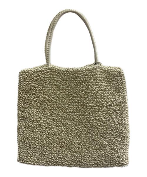 ANTEPRIMA（アンテプリマ）ANTEPRIMA (アンテプリマ) ANTEPRIMA　スクエアラージ　ワイヤーバッグ ホワイトの古着・服飾アイテム