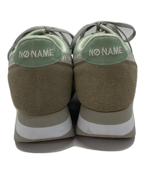 No Name（ノーネーム）NO NAME (ノーネーム) メッシュコンビスニーカー　ローカットスニーカー グリーン サイズ:39の古着・服飾アイテム