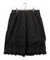 かぐれ（カグレ）の古着「刺繍ギャザースカート」｜ブラック