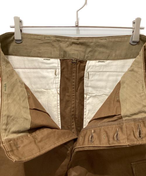 freewheelers（フリーホイーラーズ）freewheelers (フリーホイーラーズ) 1930s AVIATORS’ TROUSERS ダークセピアブラウン サイズ:36×29の古着・服飾アイテム