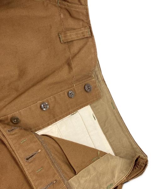 freewheelers（フリーホイーラーズ）freewheelers (フリーホイーラーズ) 1930s AVIATORS’ TROUSERS ダークセピアブラウン サイズ:36×29の古着・服飾アイテム