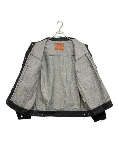 FULLCOUNT（フルカウント）FULLCOUNT (フルカウント) Type2 Black Denim Jacket ブラック サイズ:42 未使用品の古着・服飾アイテム