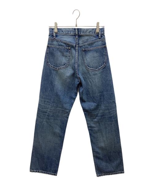 CLOTH&CROSS（クロスアンドクロス）CLOTH&CROSS (クロスアンドクロス) ボーイフレンドクラッシュデニムパンツ ブルー サイズ:Sの古着・服飾アイテム