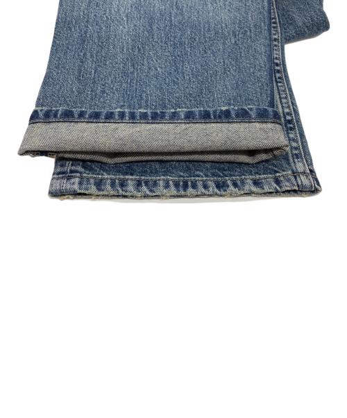 CLOTH&CROSS（クロスアンドクロス）CLOTH&CROSS (クロスアンドクロス) ボーイフレンドクラッシュデニムパンツ ブルー サイズ:Mの古着・服飾アイテム