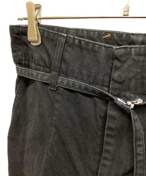 TOGA TOO（トーガ・トゥ）TOGA TOO (トーガ・トゥ) ワイドデニムパンツ ブラック サイズ:M 未使用品の古着・服飾アイテム