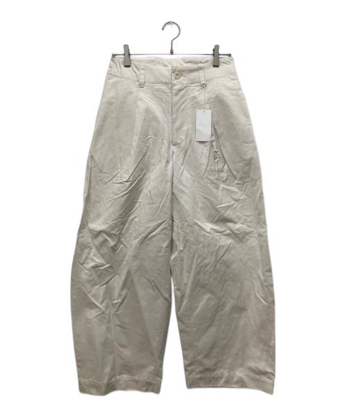 Handwerker（ハンドベーカー）Handwerker (ハンドベーカー) HW Wide Trousers オフホワイト サイズ:Sの古着・服飾アイテム