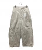 Handwerkerハンドベーカー）の古着「HW Wide Trousers」｜オフホワイト