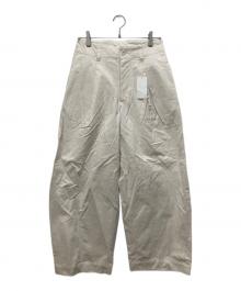 Handwerker（ハンドベーカー）の古着「HW Wide Trousers」｜オフホワイト