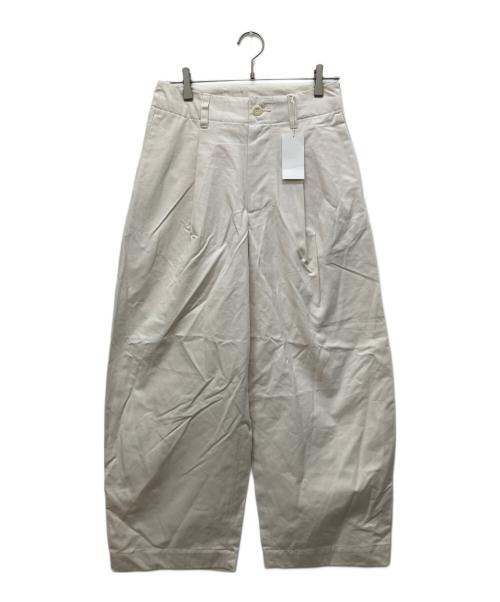 Handwerker（ハンドベーカー）Handwerker (ハンドベーカー) HW Wide Trousers オフホワイト サイズ:Sの古着・服飾アイテム