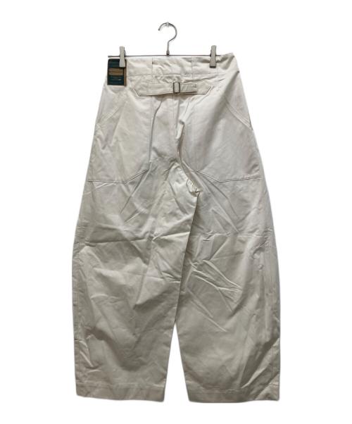 Handwerker（ハンドベーカー）Handwerker (ハンドベーカー) HW Wide Trousers オフホワイト サイズ:Sの古着・服飾アイテム