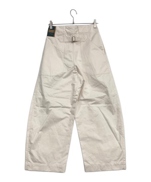Handwerker（ハンドベーカー）Handwerker (ハンドベーカー) HW Wide Trousers オフホワイト サイズ:XSの古着・服飾アイテム