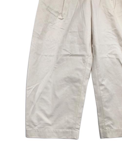 Handwerker（ハンドベーカー）Handwerker (ハンドベーカー) HW Wide Trousers オフホワイト サイズ:XSの古着・服飾アイテム