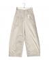 Handwerker（ハンドベーカー）の古着「HW Wide Trousers」｜オフホワイト