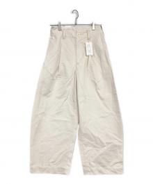 Handwerker（ハンドベーカー）の古着「HW Wide Trousers」｜オフホワイト