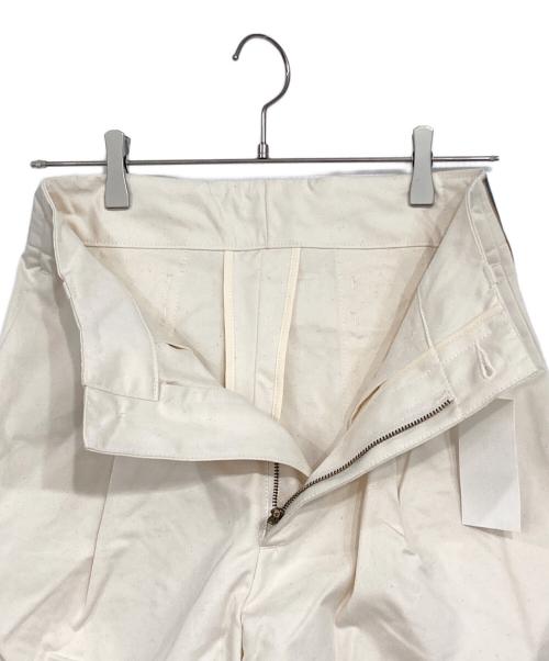 Handwerker（ハンドベーカー）Handwerker (ハンドベーカー) HW Wide Trousers オフホワイト サイズ:XSの古着・服飾アイテム