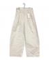Handwerker（ハンドベーカー）の古着「HW Wide Trousers」｜オフホワイト
