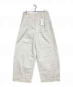 Handwerkerハンドベーカー）の古着「HW Wide Trousers」｜オフホワイト