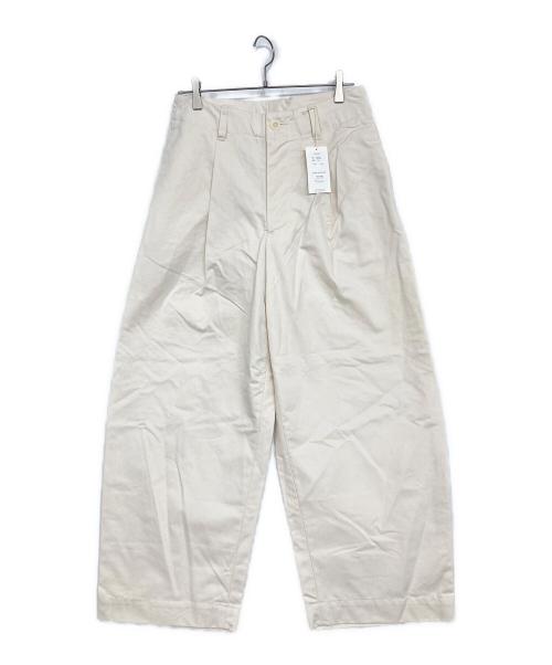 Handwerker（ハンドベーカー）Handwerker (ハンドベーカー) HW Wide Trousers オフホワイト サイズ:Mの古着・服飾アイテム