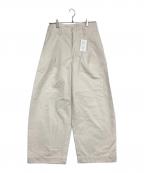 Handwerkerハンドベーカー）の古着「HW Wide Trousers」｜オフホワイト