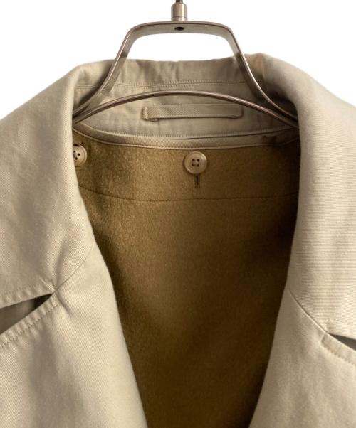 COMOLI（コモリ）COMOLI (コモリ) ウォッシュド タイロッケン コート ベージュ サイズ:1の古着・服飾アイテム
