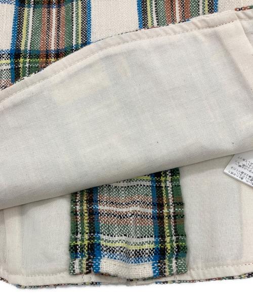 Whim Gazette（ウィムガゼット）Whim Gazette (ウィムガゼット) ビスチェ アイボリー×グリーン サイズ:Freeの古着・服飾アイテム