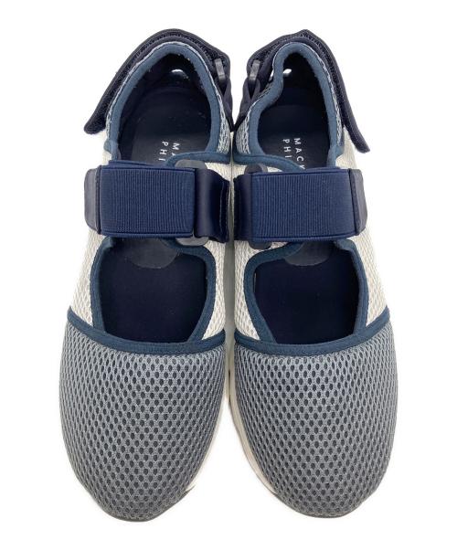 MACKINTOSH PHILOSOPHY（マッキントッシュ フィロソフィー）MACKINTOSH PHILOSOPHY (マッキントッシュ フィロソフィー) ベルクロストラップメッシュスニーカー ネイビー サイズ:22.5㎝の古着・服飾アイテム