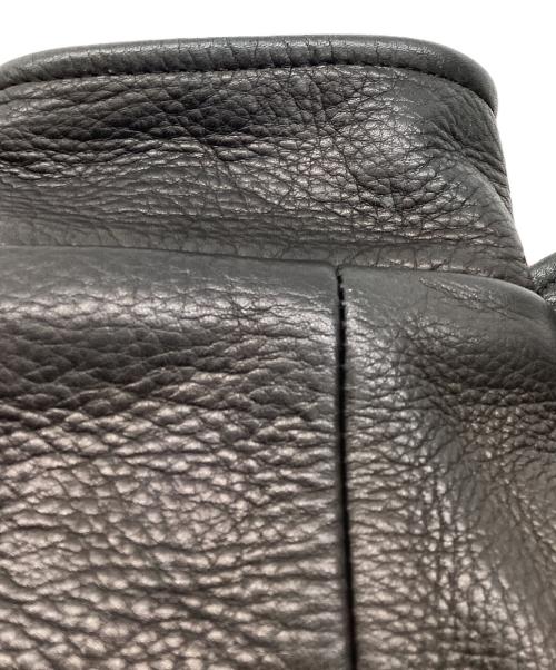 HIDE AND SEEK（ハイドアンドシーク）HIDE AND SEEK (ハイドアンドシーク) レザースタジャン レッド×ブラック サイズ:Mの古着・服飾アイテム