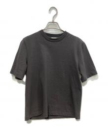 ATON（エイトン）の古着「AIR SPINNING OVER SIZE TEE」｜チャコールグレー