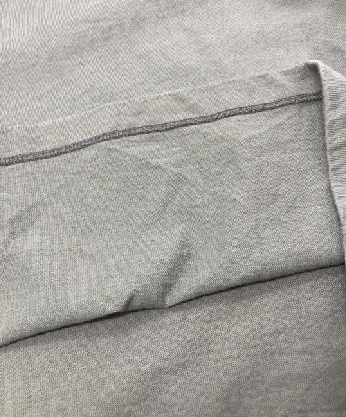 ATON（エイトン）ATON (エイトン) AIR SPINNING OVER SIZE TEE チャコールグレー サイズ:02の古着・服飾アイテム