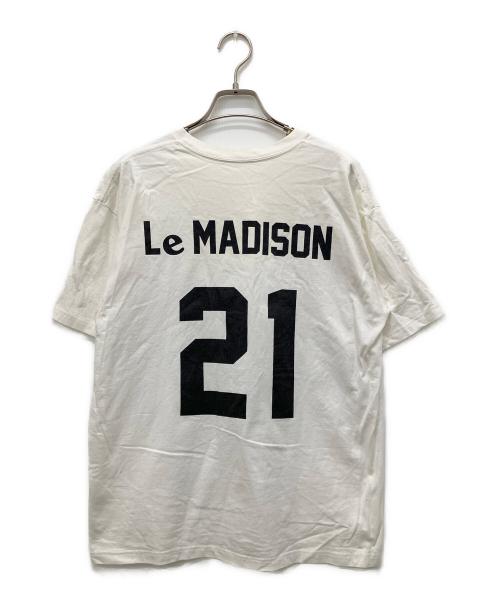 MADISON BLUE（マディソンブルー）MADISON BLUE (マディソンブルー) NUMBERING TEE ホワイト サイズ:Sの古着・服飾アイテム