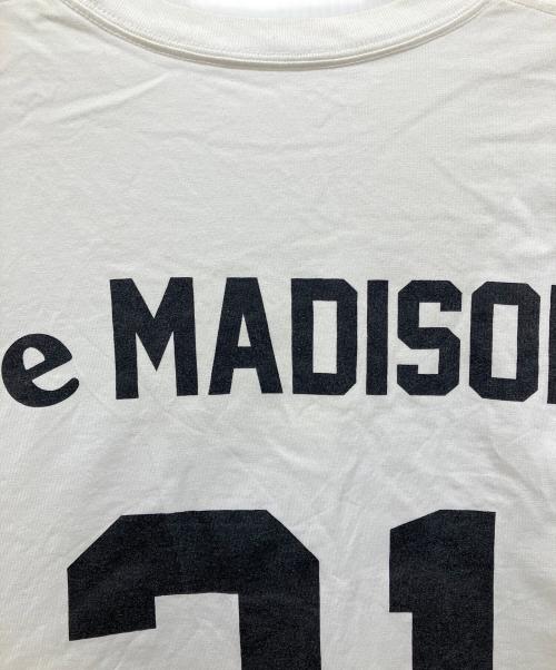 MADISON BLUE（マディソンブルー）MADISON BLUE (マディソンブルー) NUMBERING TEE ホワイト サイズ:Sの古着・服飾アイテム