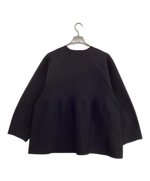 TO UNITED ARROWS（トゥーユナイテッドアローズ）TO UNITED ARROWS (トゥーユナイテッドアローズ) ニットコート ブラック サイズ:記載なしの古着・服飾アイテム