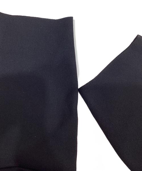 TO UNITED ARROWS（トゥーユナイテッドアローズ）TO UNITED ARROWS (トゥーユナイテッドアローズ) ニットコート ブラック サイズ:記載なしの古着・服飾アイテム