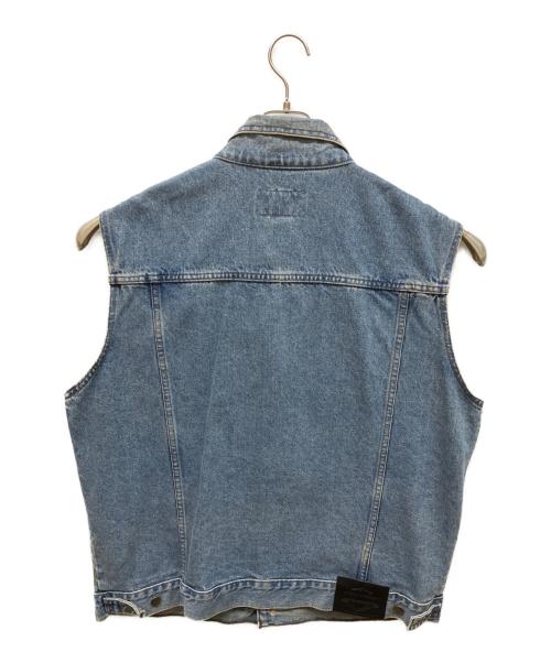 HARLEY-DAVIDSON（ハーレーダビッドソン）HARLEY-DAVIDSON (ハーレーダビッドソン) デニムベスト インディゴ サイズ:XLの古着・服飾アイテム